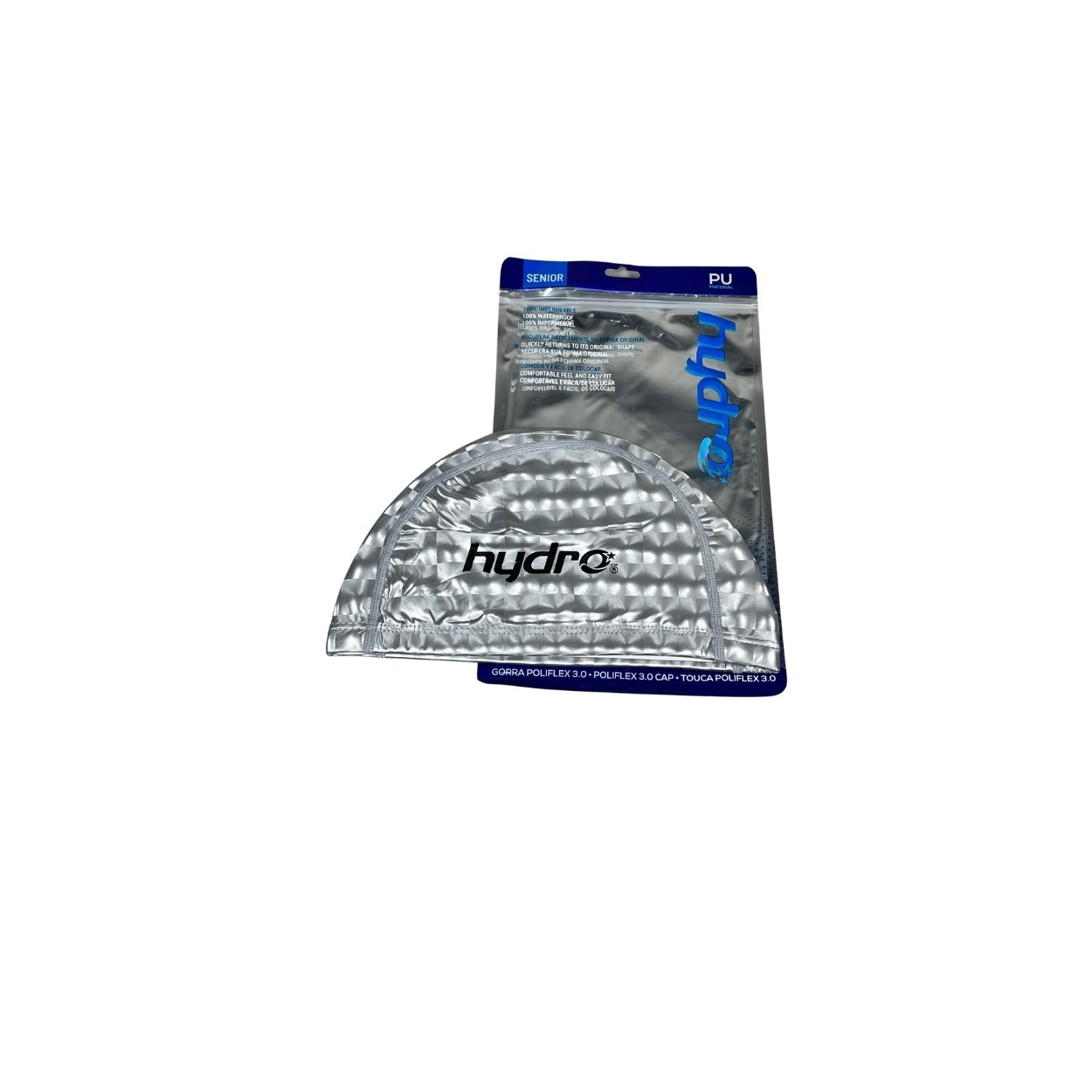 GORRA DE NATACIÓN DE PU - HYDRO POLYFLEX 3.0 SR - Imagen 3